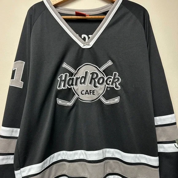 Vintage‎ Hard Rock Cafe Hockey Jersey - Picture 2 of 6